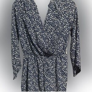 Arizona Jean Company Black and White Sheath Jumpsuit